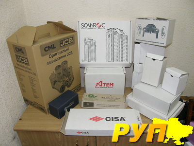 Производство картонной упаковки под заказ по размерам заказчика от 100штук Свое производство, возможна доставка по Киеву