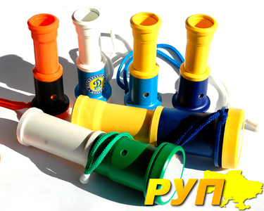 Дудки пластикові для вболівальників від виробника – яскравий атрибут підтримки улюбленої команди на змаганнях! Використо