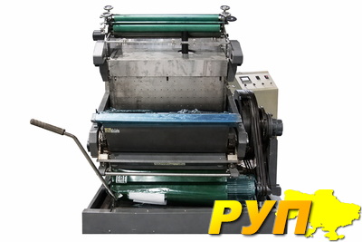 Тигельний прес TYMB-750. Призначений для гарячого тиснення фольгою на папері, картоні, дизайнерських матеріалах. Характе