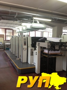 MAN ROLAND 305P ГОД 1996 Серийный номер: 25911B Приблизительно 98 млн оттисков. Максимальный размер 53x74 см 5 цветов Фо